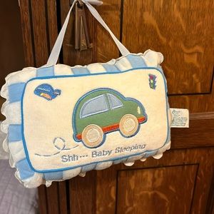 ⚜️ sweet door-hanger “shh…baby sleeping”